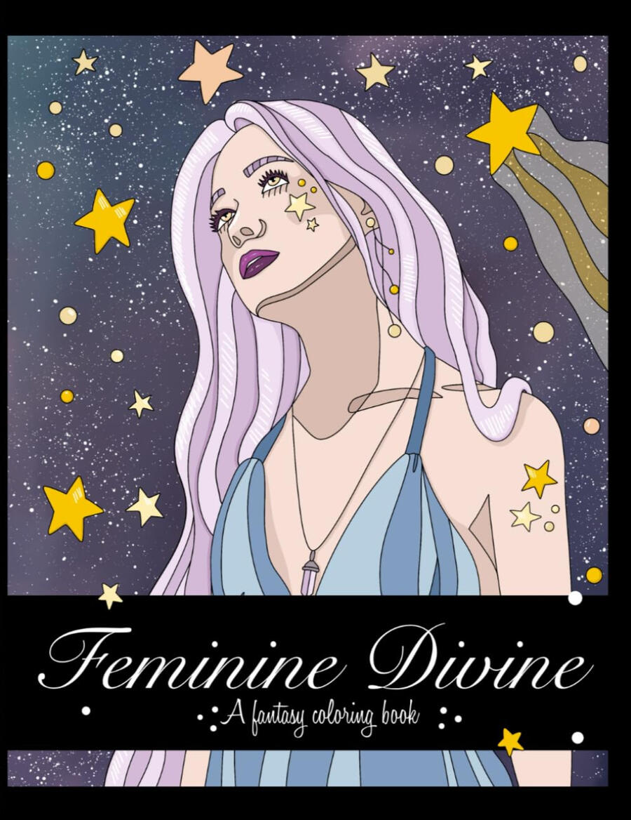 Image of Feminine Divine Coloring Book